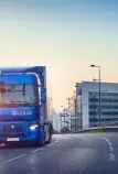 E-Tech T driving in the sunset