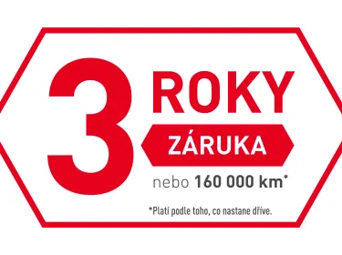 CZ 3 roky zaruka
