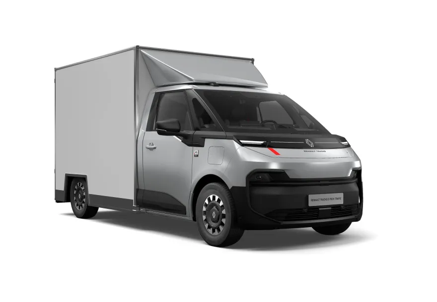 Renault Trucks e-tech Trafic, grey color